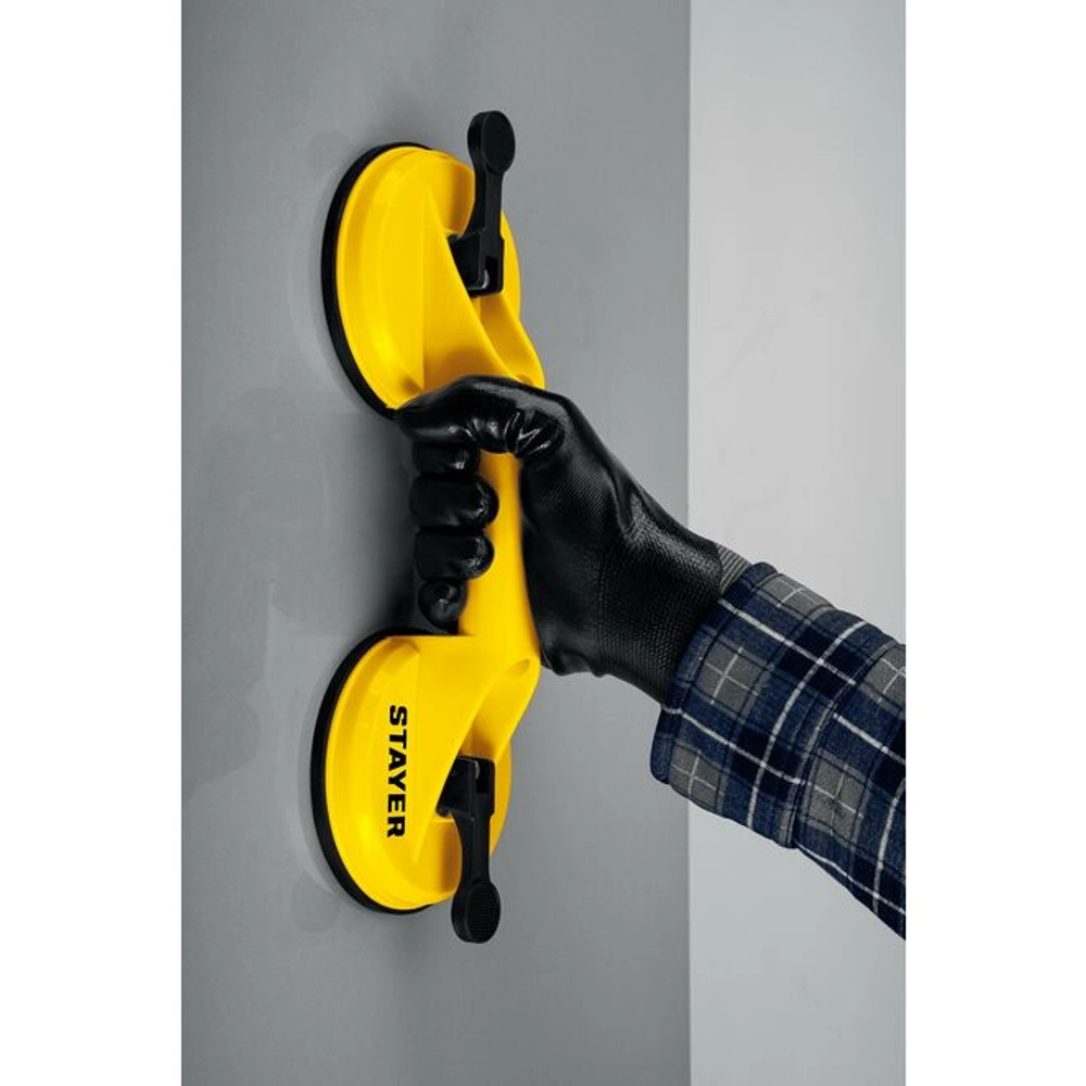 Стеклодомкрат STAYER "MASTER" MAXLift, 372,35 744,70 пластмассовый, двойной, 80кг