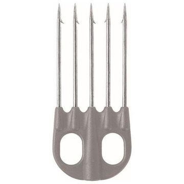 Наконечник Salvimar Jet пятизубый mustad серый