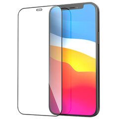 Защитное стекло 3D на весь экран 0,3 мм HOCO (A12) с усиленным краем для iPhone 12 Mini (Черная рамка)