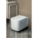 Унитаз подвесной Boheme Mane 970-SET-MW, белый матовый с крышкой-сиденьем с микролифтом