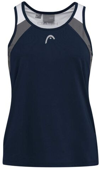 Футболка для девочки теннисная Head Club 22 Tank Top G - небесный