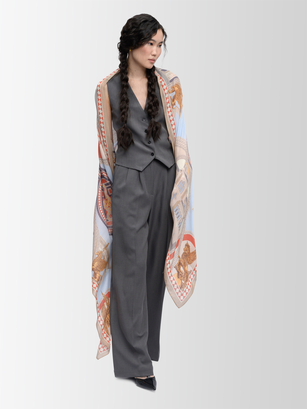 Палантин «Новый Херсонес» 100% вискоза