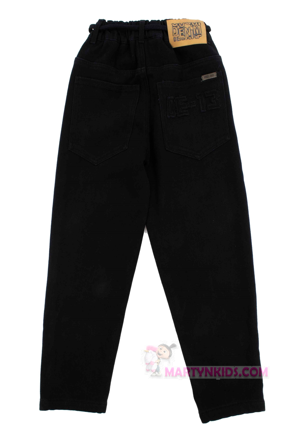 джинсы утепленные на резинке   "DENIM DESIGN " 5008