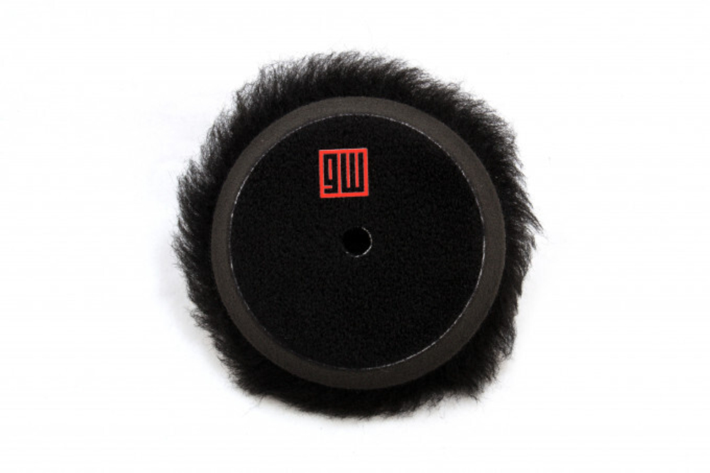 Glosswork Cut Black Pad Режущий полировальный круг черный мех 75мм