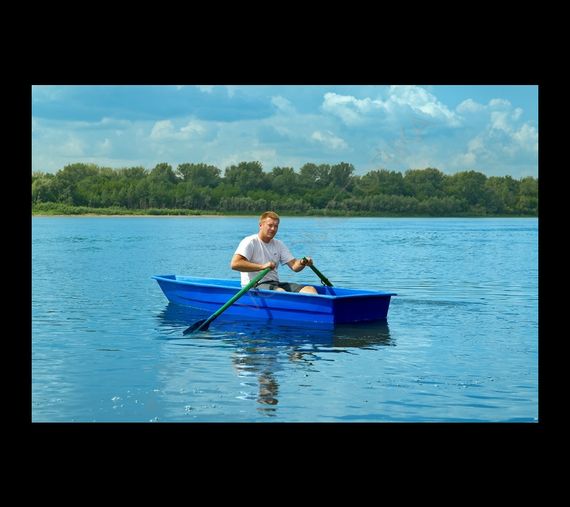 Лодка стеклопластиковая WYATBOAT Малютка