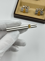 Комплект из запонок и зажима для галстука Bally