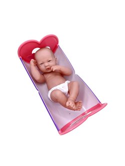 Кукла BERENGUER виниловая 36см Newborn с кроваткой (18578)