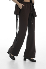 Костюм туника и брюки клеш