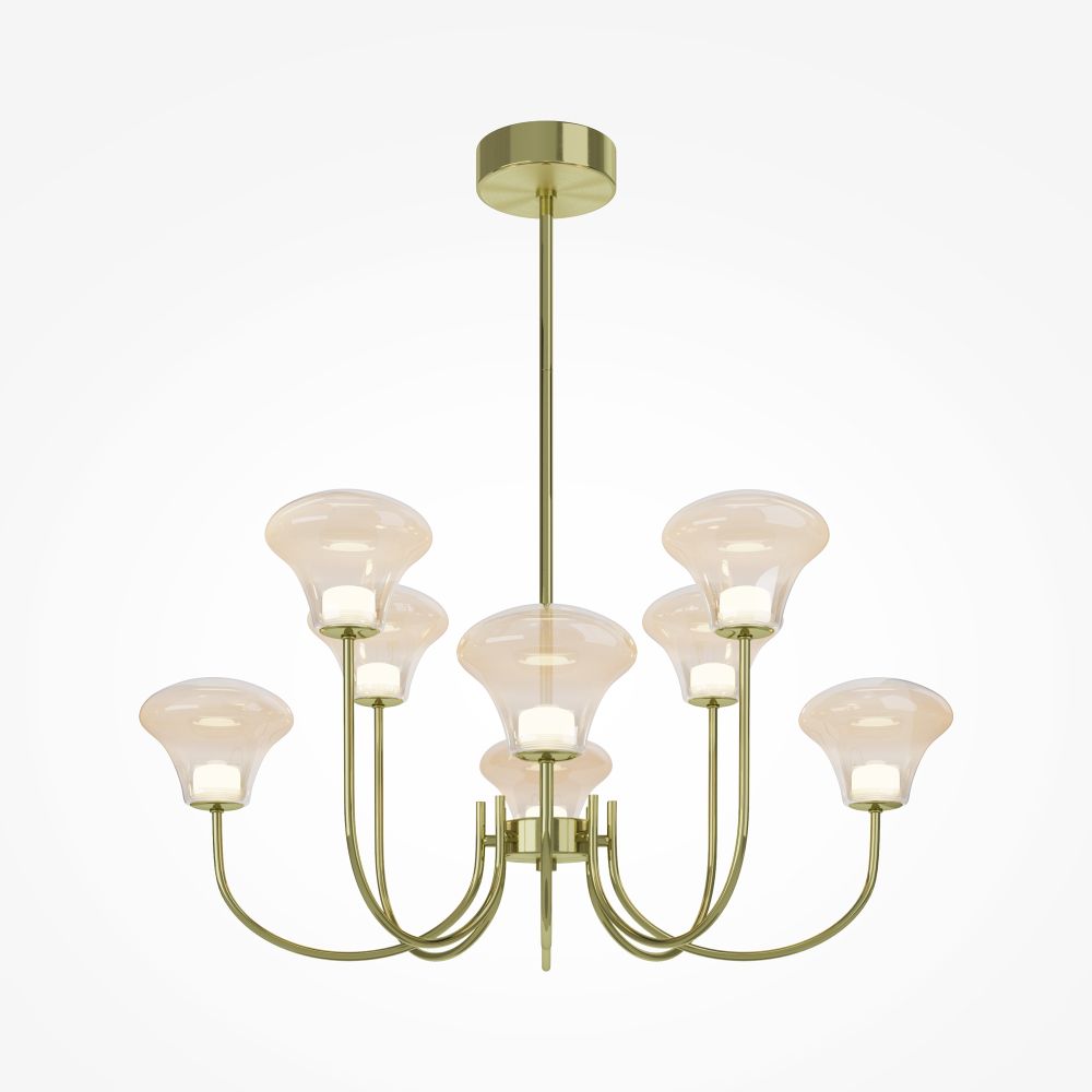 Люстра на штанге светодиодная Maytoni Dynasty MOD402PL-L30BS3K