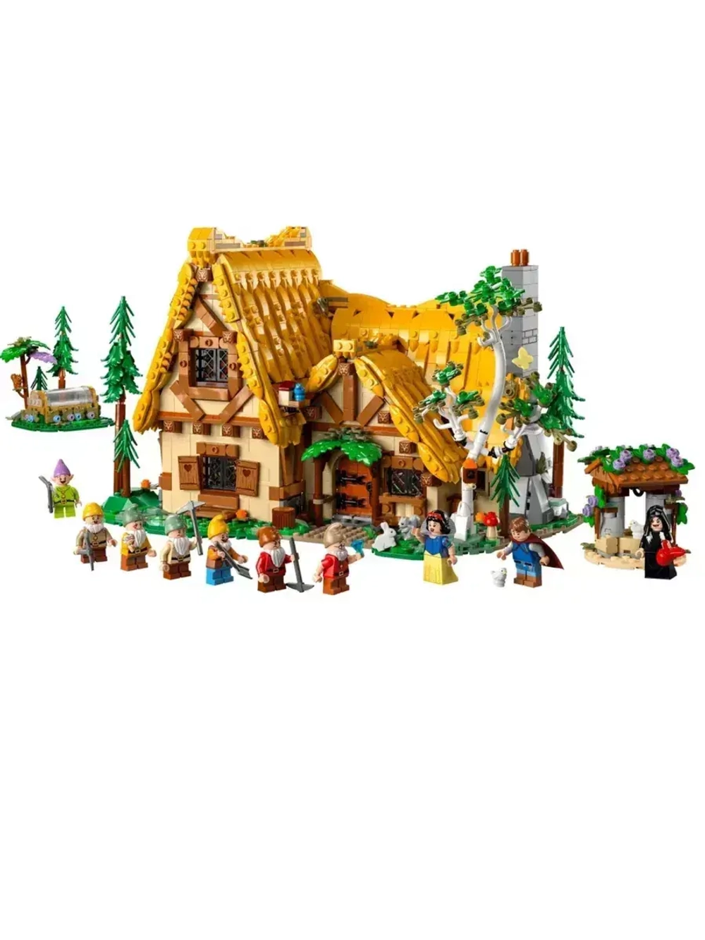 Конструктор Дом Белоснежки и семи гномов 2228 деталей