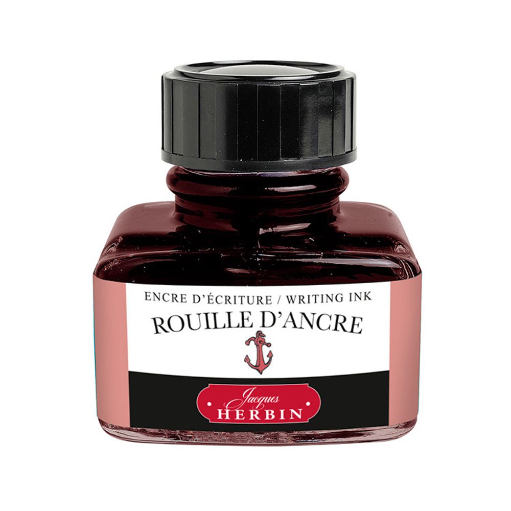 Чернила во флаконе Herbin 30 мл Rouille d'ancre красно-оранжевые (13058T)
