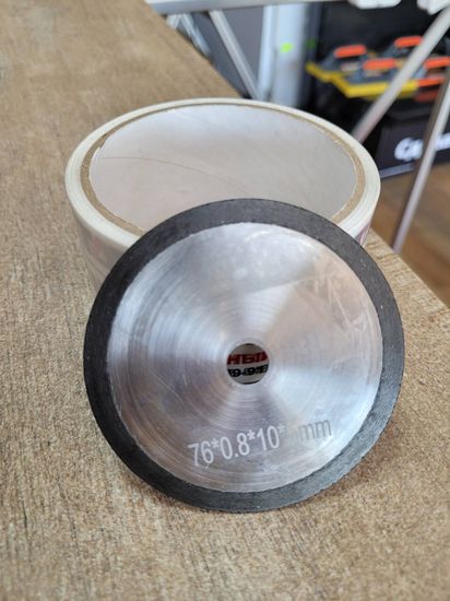 Диск алмазный мини ушм 76x10x0,8 черная смола