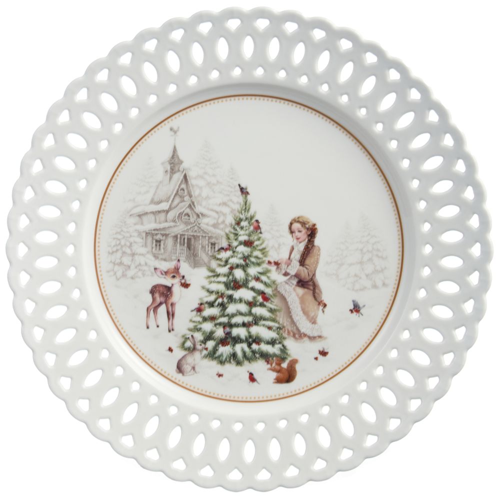 НАБОР ТАРЕЛОК ОБЕДЕННЫХ LEFARD "МОРОЗКО" 2 ШТ. 26,5 СМ (КОР=12НАБ.)