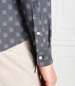 рубашка roan_f BOSS BLACK - графитовый(50483716)