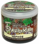 Мыло густое для бани Лаборатория Катрин Черное, 450мл