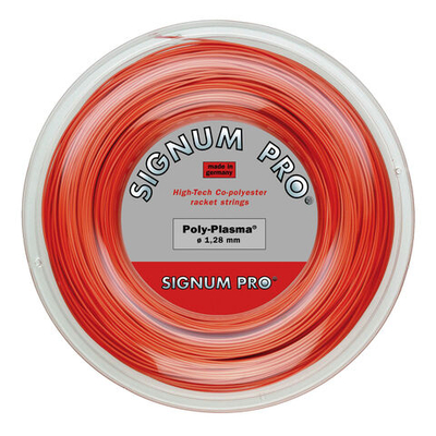 Струны теннисные Signum Pro Poly Plasma String Reel 200m - Orange