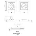 ФИКСАТОР CODE DECO WC-1803-GRF