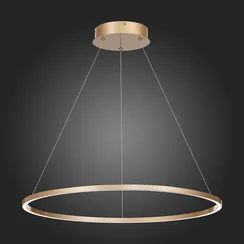 ST605.243.34 Светильник подвесной ST-Luce Золотистый/Белый LED 1*34W 4000K Подвесные светильники