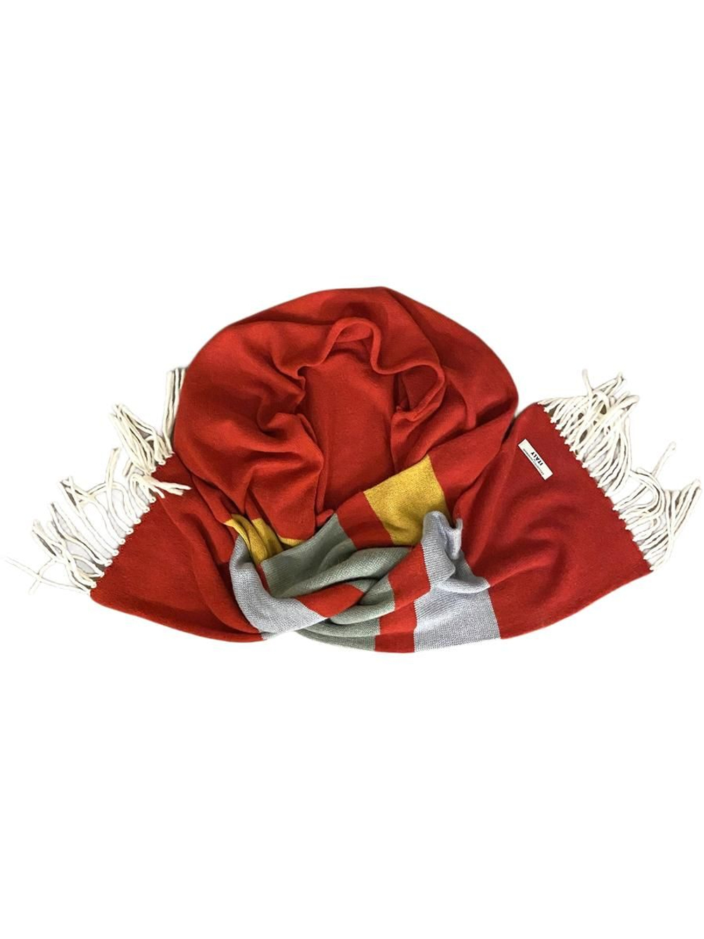 Палантин - шарф (Италия)100% шерсть, шелк , мохер ,кашемир дл-270см