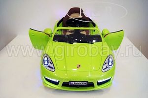 Детский электромобиль River Toys Porsche Panamera A444AA зеленый