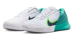 Мужские кроссовки теннисные Nike Zoom Vapor Pro 2 - white/midnight navy/green strike