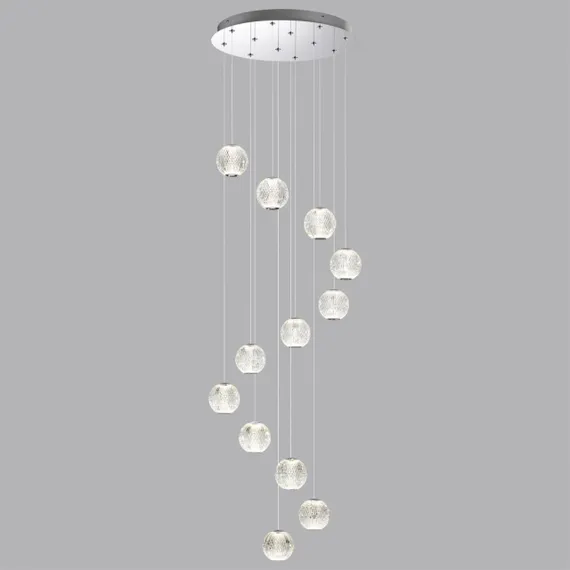 5007/56L L-VISION ODL24 583 хром/металл/акрил Люстра LED 56W 4000K 4711лм CRYSTAL