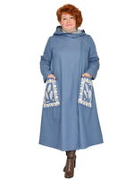 Плащ из джинсовой ткани Эра