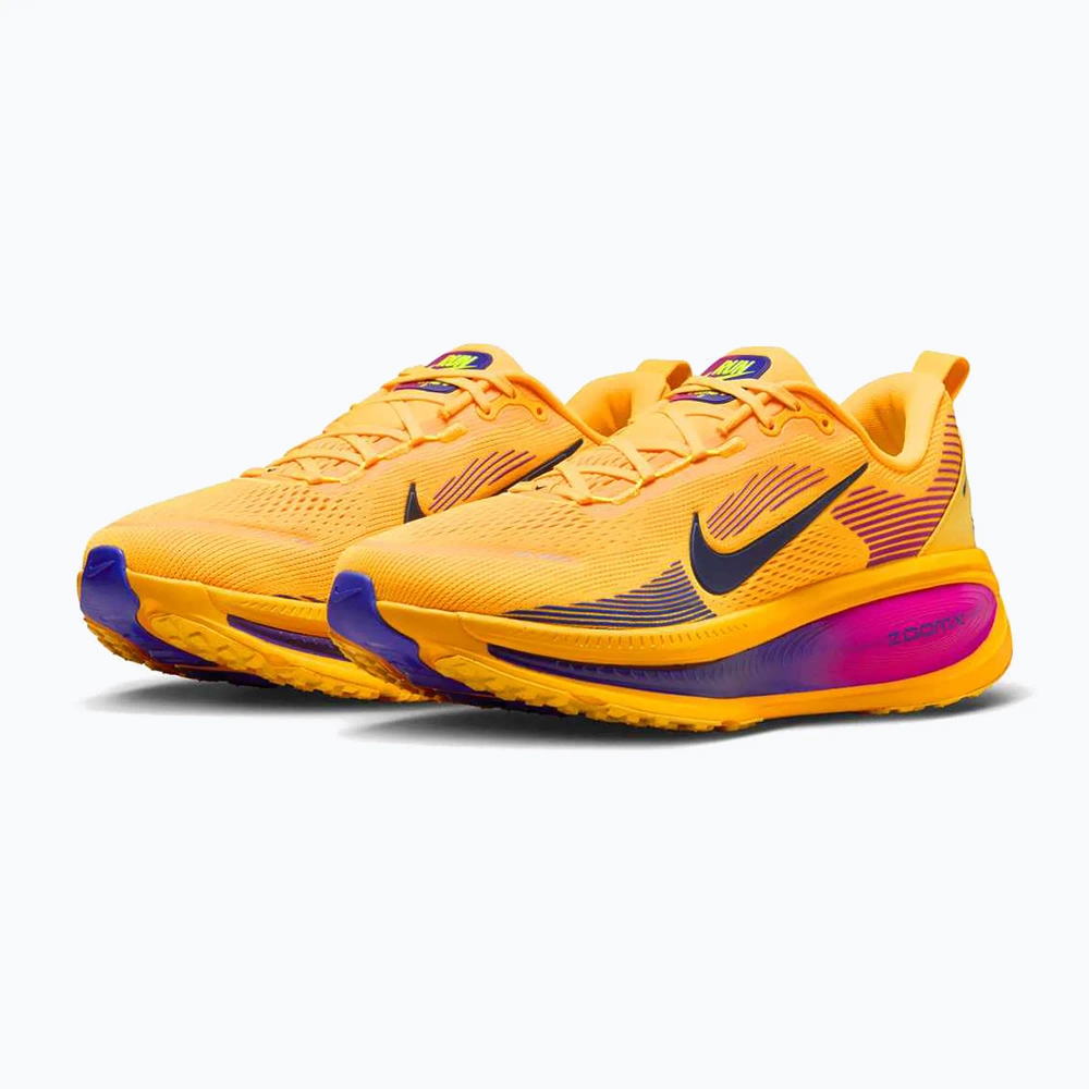 Кроссовки для бега Nike Vomero 18 citron pulse/laser orange/blue void