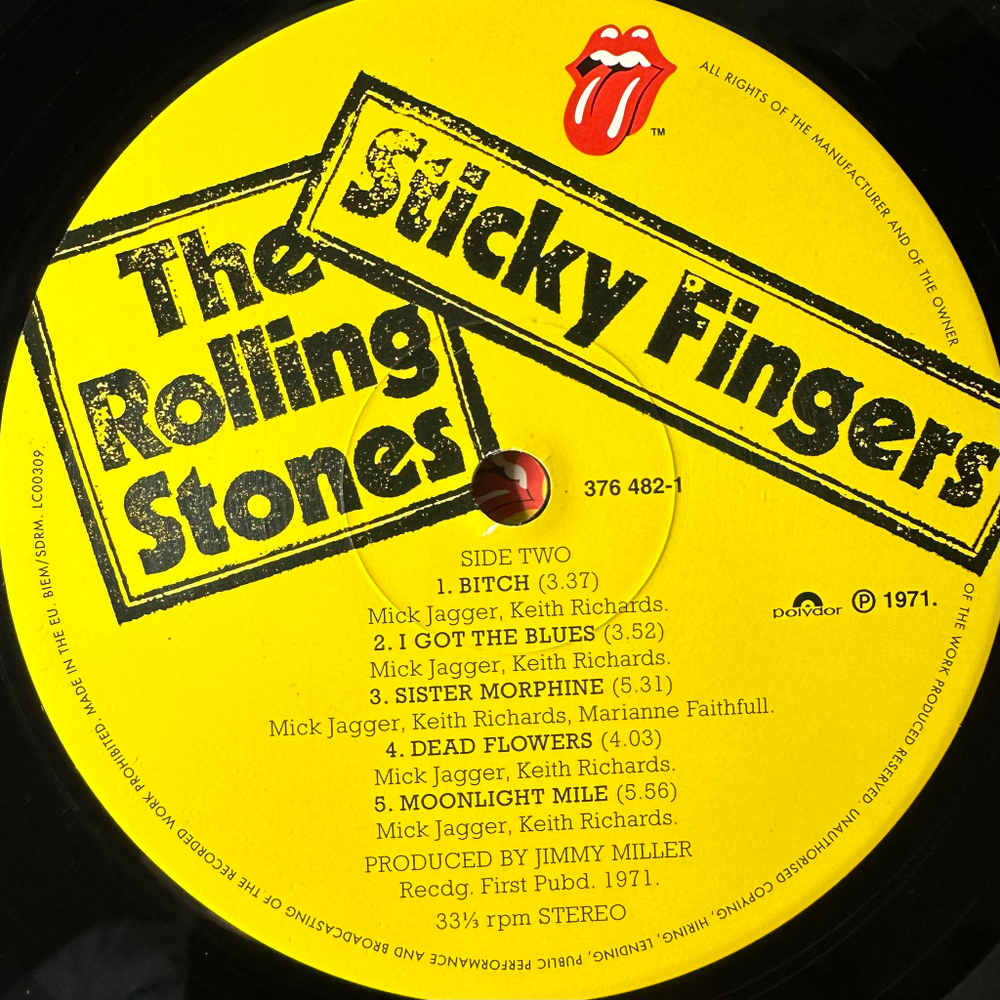 The Rolling Stones ‎– Sticky Fingers 2LP (Англия 2015г.)