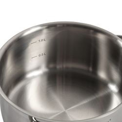 Кастрюля из нержавеющей стали Gipfel Victory 1366 16 см/1,3 л