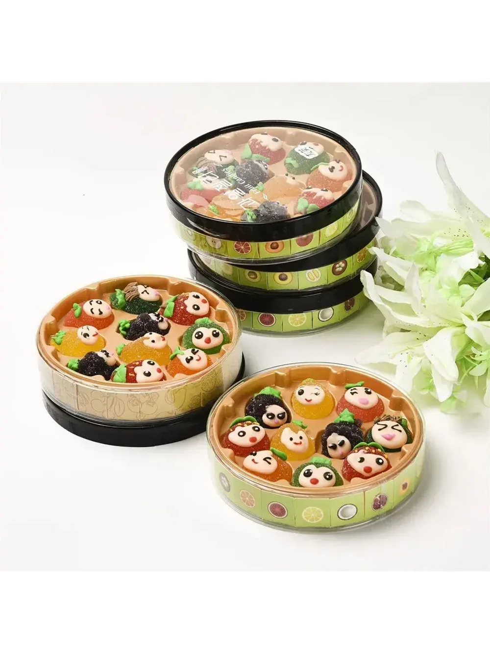 Воздушный зефир Мультяшные Фрукты 110 г