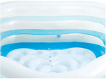 Бассейн надувной Intex 56495 Sea Shell 185х180х53 см / Пятиугольный бассейн Морская Звезда Интекс с надувным дном для дачи и отдыха
