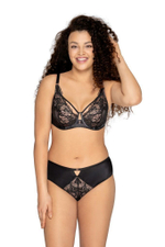 Гипюровый бюстгальтер на косточках с мягкой чашкой (Размер: 70D) (Цвет: белый)