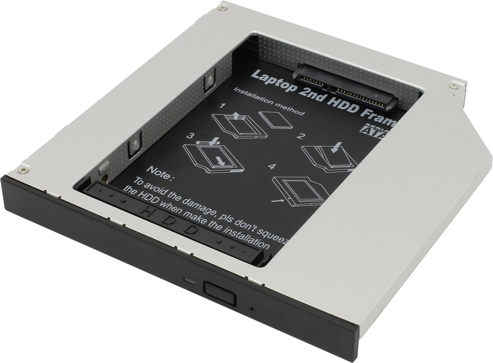 Espada &lt; SS12&gt; Шасси для 2.5" SATA HDD для установки в SATA отсек оптического привода ноутбука