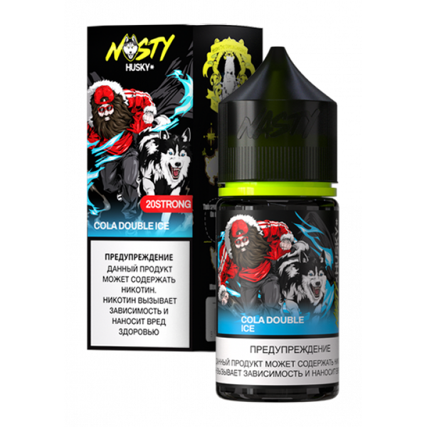 Купить Жидкость Nasty X Husky Import Salt 30 мл - Cola Double Ice (20 мг)