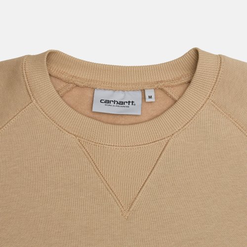 Толстовка мужская Carhartt WIP Chase Sweatshirt артикул:I033660_sable - купить в магазине Дайс