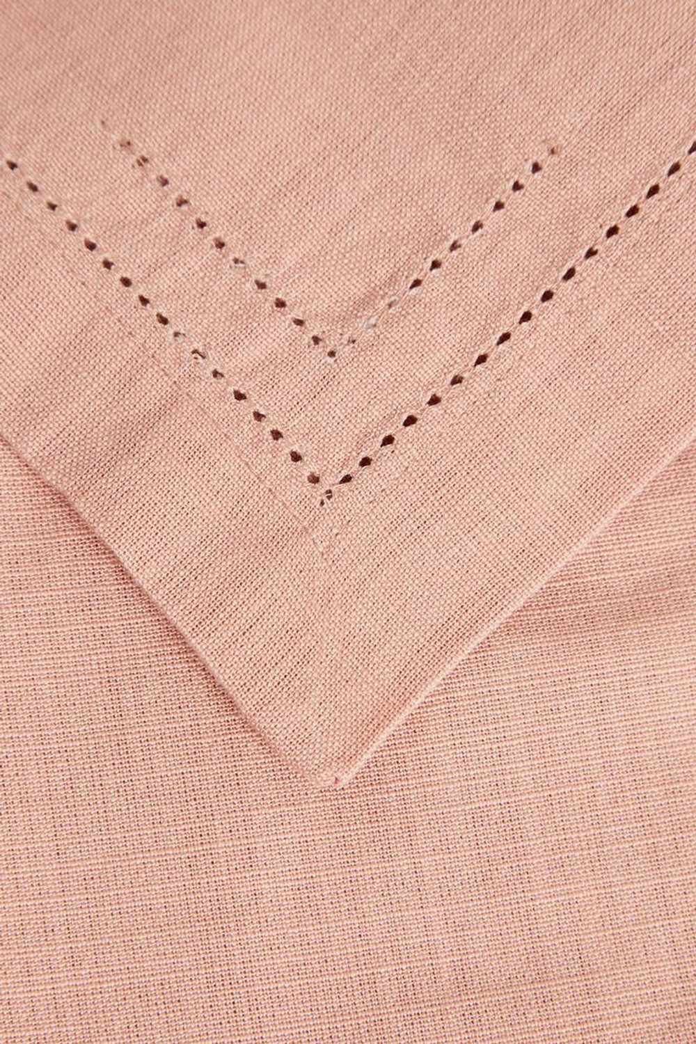 ZARA HOME АЖУРНАЯ ХЛОПКОВАЯ САЛФЕТКА (2 В УПАКОВКИ), РОЗОВЫЙ