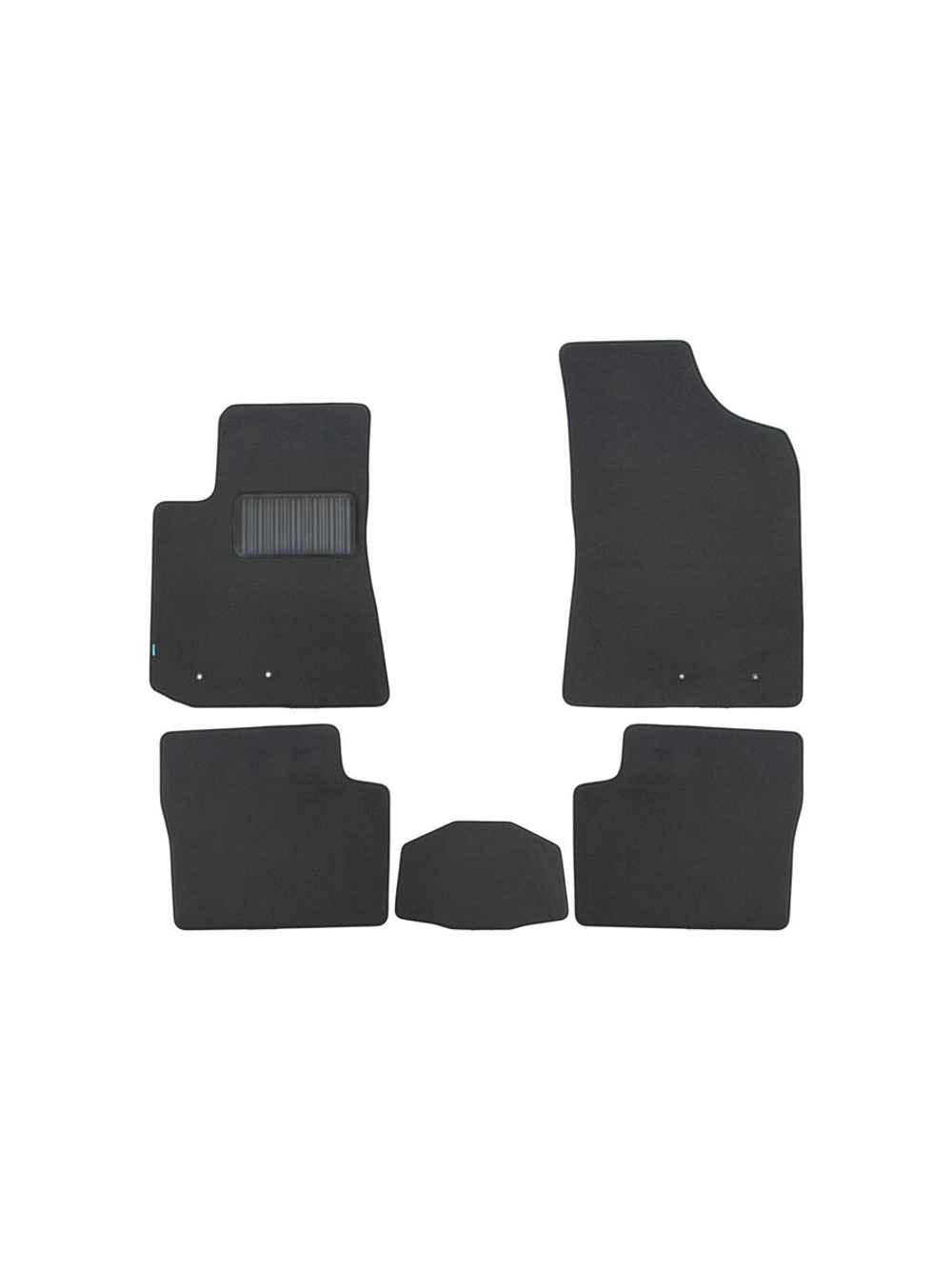 Коврики в салон для GEELY Emgrand 2015-2020, седан, 5 шт. (текстиль) KLEVER03751222110KH