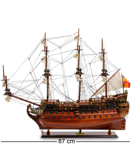 SPK-07 Модель испанского линейного корабля 1690г. «San Felipe»