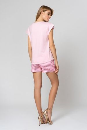 Пижама 51817L розово-белый Laete