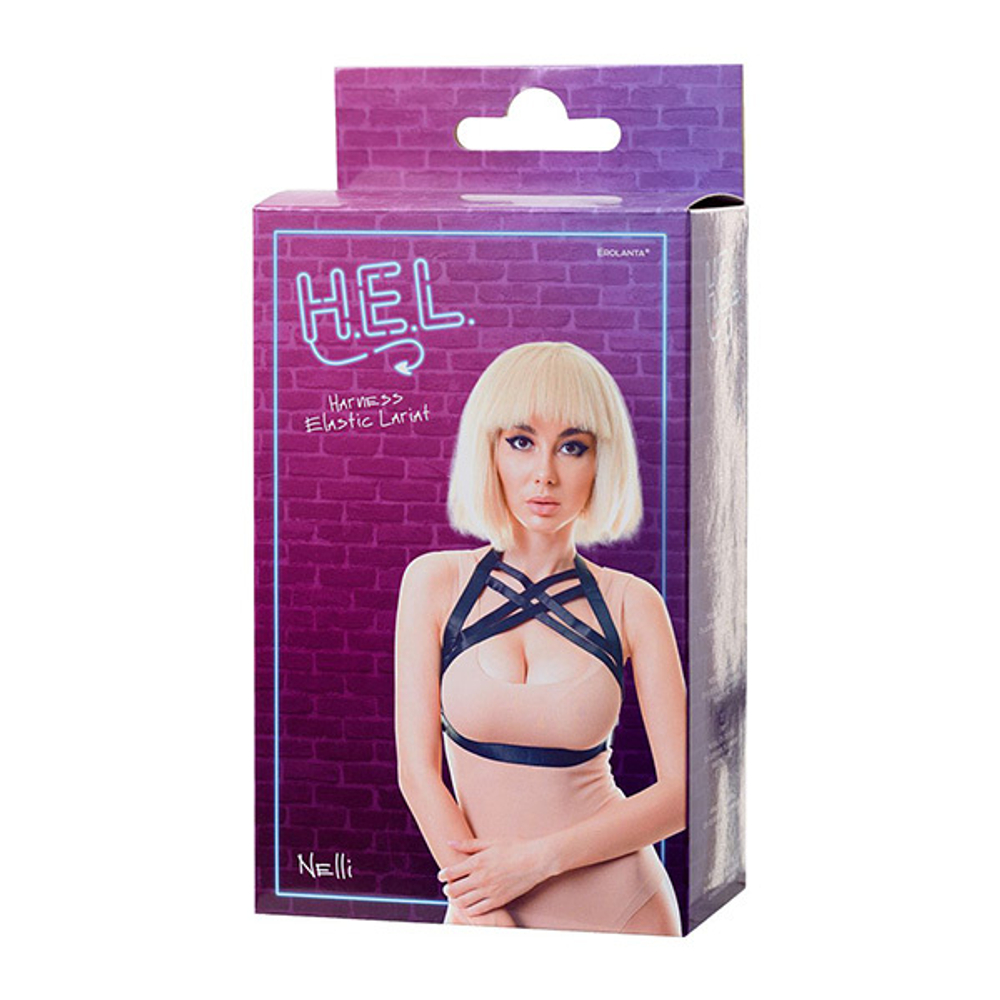 Черная портупея ToyFa H.E.L. Nelli 470511