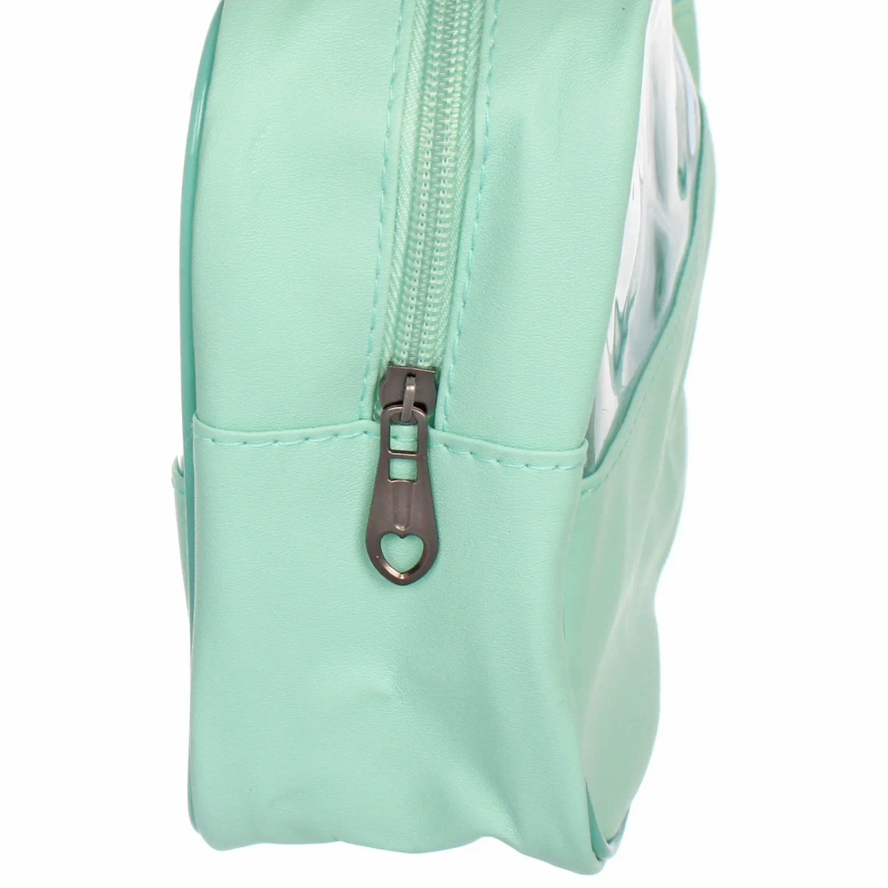 Косметичка универсальная «Bon Salon medium», цвет мятный, 8*15*25см✦