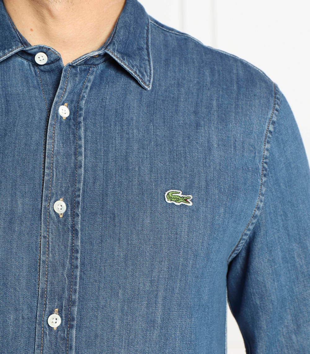 рубашка Lacoste - голубой(CH0197)