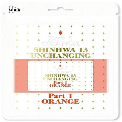 Альбом SHINHWA - UNCHANGING PART 1 ORANGE 13th Album KIHNO Card