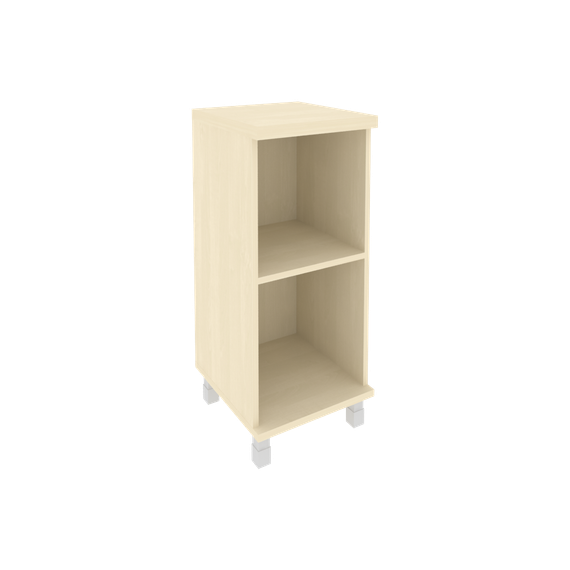 First Стеллаж низкий узкий KSU-3 Клен 401*432*958