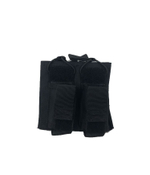 Подсумок Molle двойной для магазина АК черный