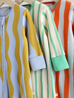 Комбинезон / Cлип для малышей Next E19-563, 3 шт., Светло-фиолетовый, Оранжевый, Бежевый