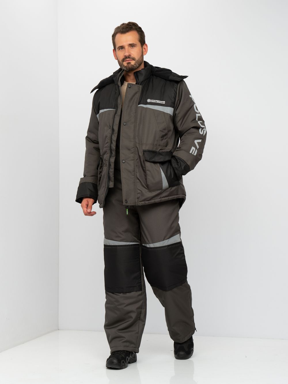 Костюм зимний Полюс V-2 ткань Cell/Cat's eye цвет Хаки