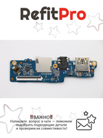 Плата USB, Audio, Card reader (sub board) для ноутбка Lenovo ideapad 120s-11IAP/120s-14IAP, с кабелем (5C50P23900), оригинал