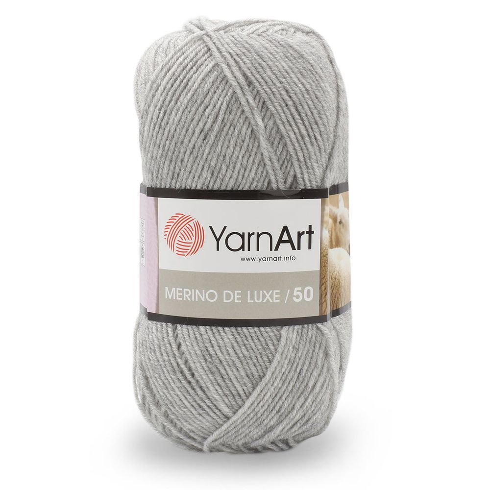 Пряжа YarnArt (ЯрнАрт) Merino de Lux / уп.5 мот. по 100 г, 280м, 0282 Пряжа YarnArt (ЯрнАрт) Merino de Lux / уп.5 мот. по 100 г, 280м, 0282